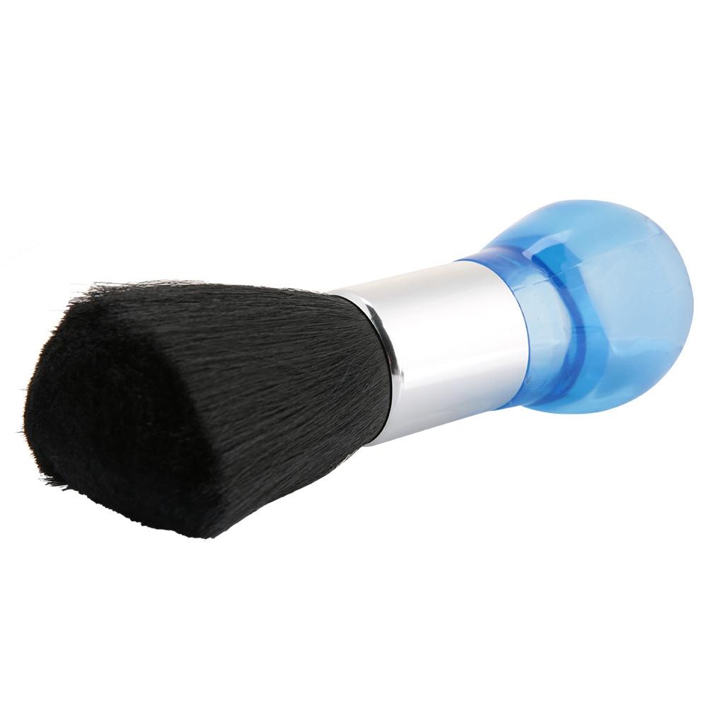 Neck Face Duster Brush Barber Hair Clean Hairbrush Cutting Hairdressing Styling Tool (Pink)