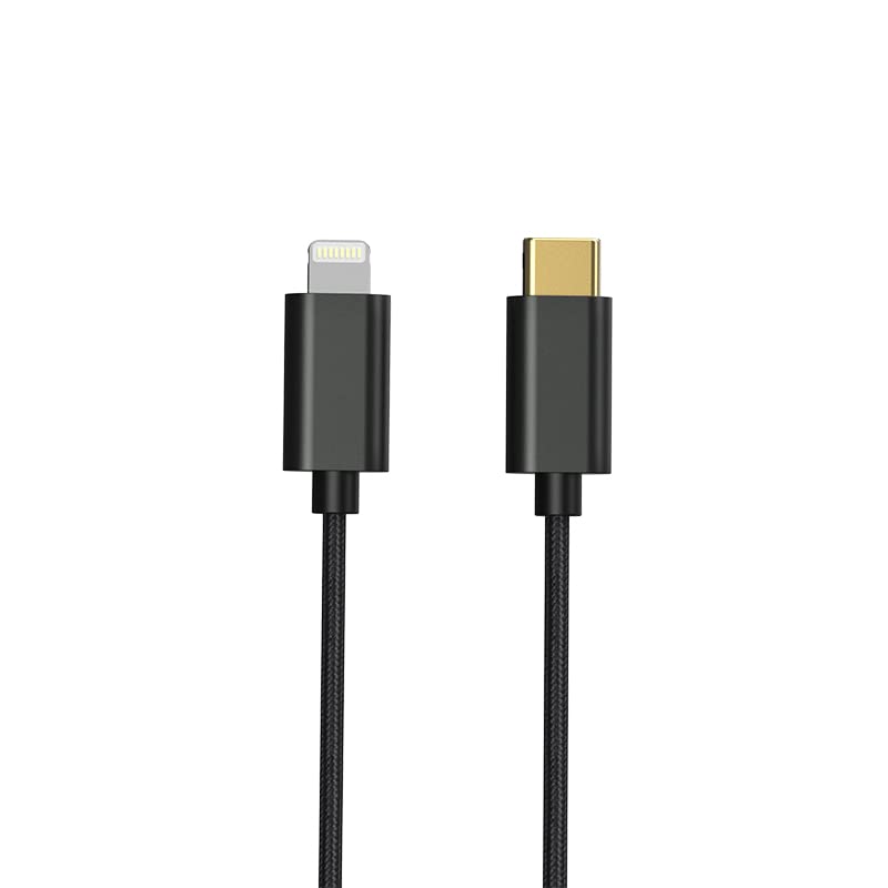 FiiO LT-LT4 [Official Japanese Retailer Product] 50cm OTG Cable, Lightning Type-C To Lightning