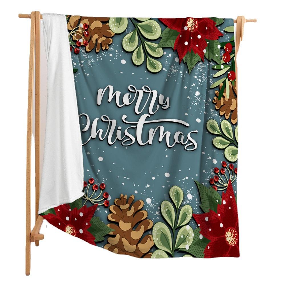 Blanket Christmas Flannel Blanket Nap Blanket Blanket