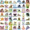 50 Cartoon Teacher Animal Reward Graffiti Stickers Decorate Guitar Notebook Suitcase DIY Waterproof