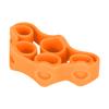 Portable Finger Strength Training Exercise Ring Resistance Loop Hand Grips StrengthenerOrange