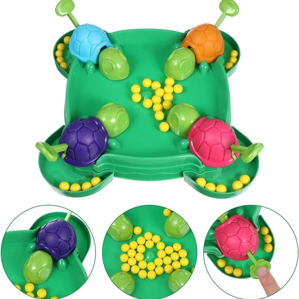 Hungrige Schildkröte Pacman Brettspiel Eltern-Kind Interaktiv Mehrspieler Tischspiel Vorschule Frühe Lernspielzeuge Geschenk