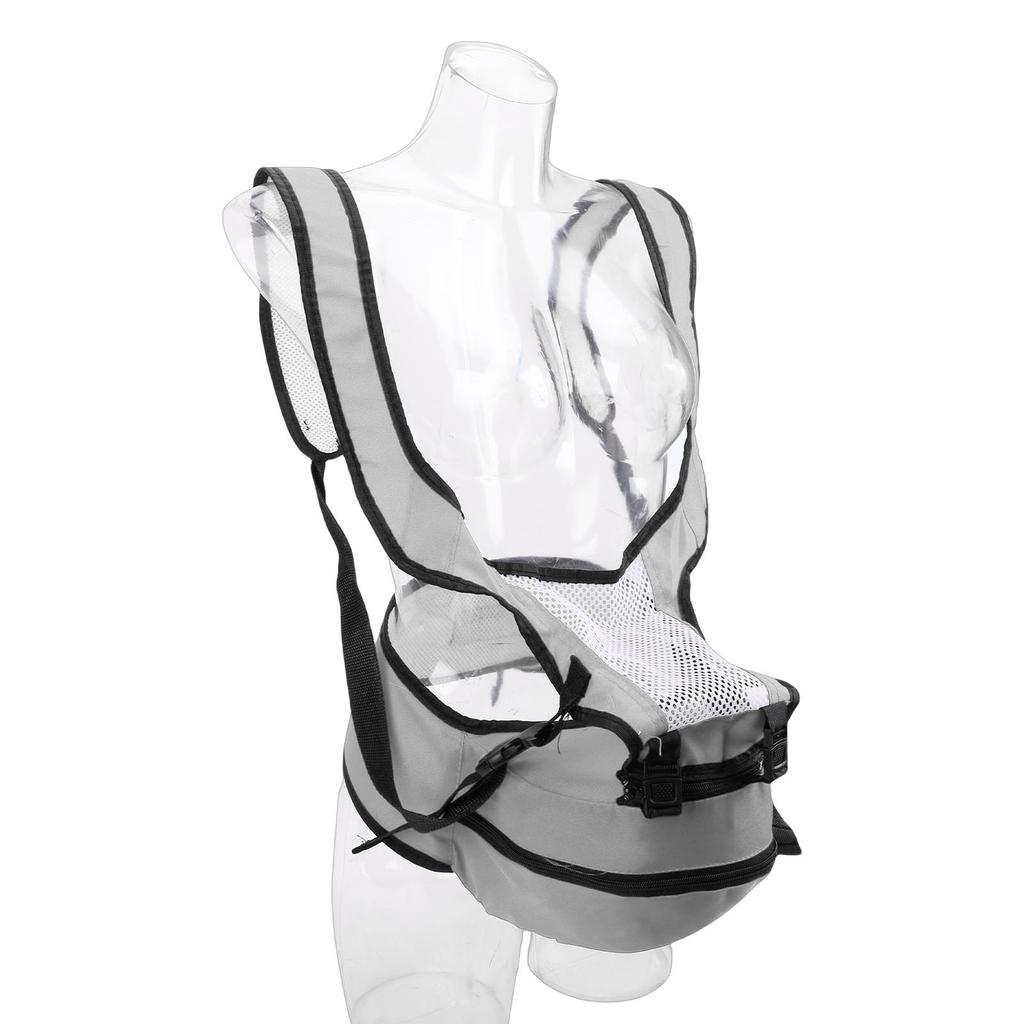 Baby Carrier Ergonomic Lightweight Breathable Comfortable Portable Infant Carrier with Hip Seat for 0-36 Months