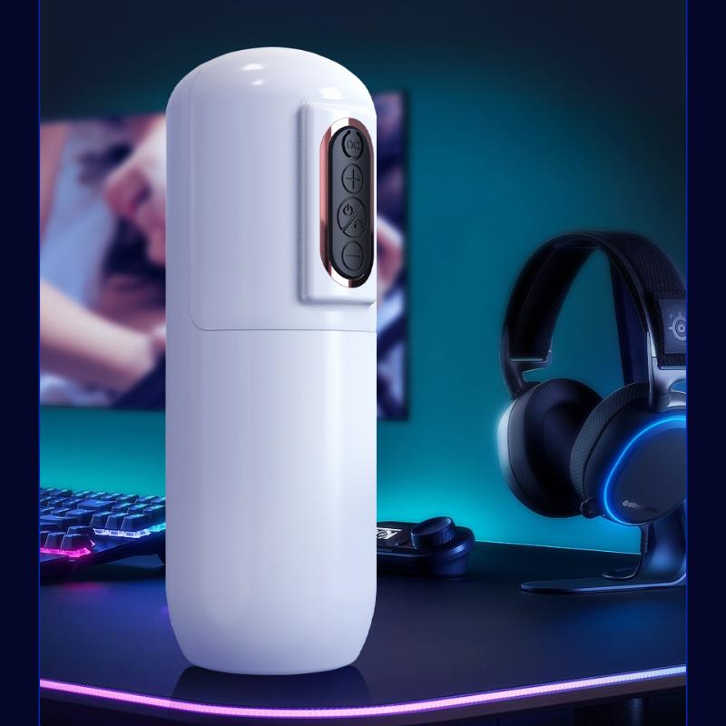 Automatic Retractable Masturbation CupMale BlowjobMoaning Realistic Vaginal Pussy VibratorMale Masturbation CupAdult Sex Toys