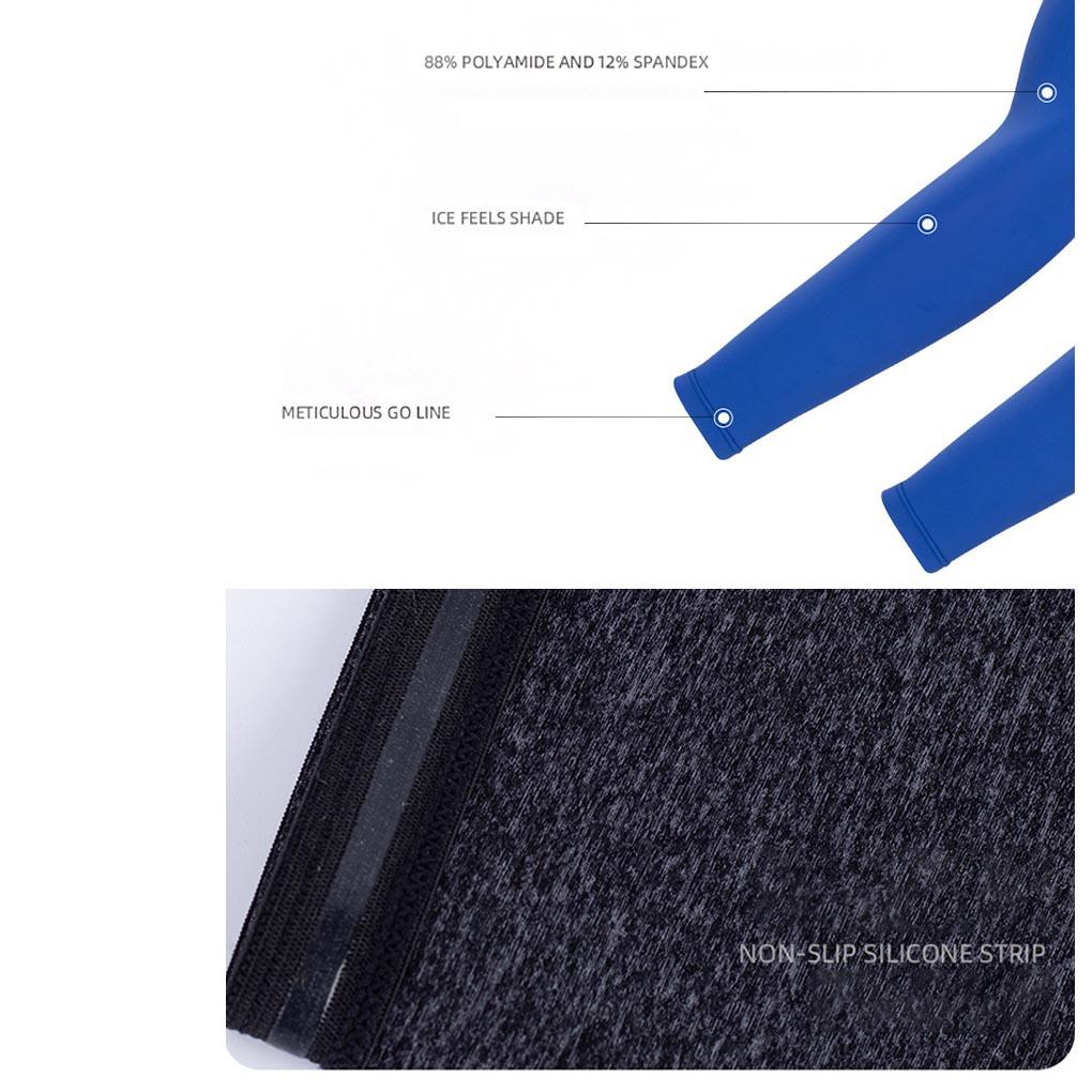 Cycling Arm Sleeve Reusable Washable Breathable Fishing Basketball Exercising Running Mountaineering Sleeves Accessories