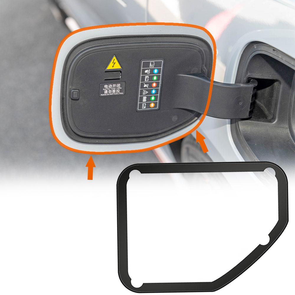 

Для ZEEKR 001 Уплотнительная лента крышки зарядного порта Водонепроницаемая Пылезащитная Защитная крышка Автоаксессуары Front