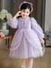 Girls' Lolita Tulle Cake Dress - Autumn/Spring Fashion for Little Girls