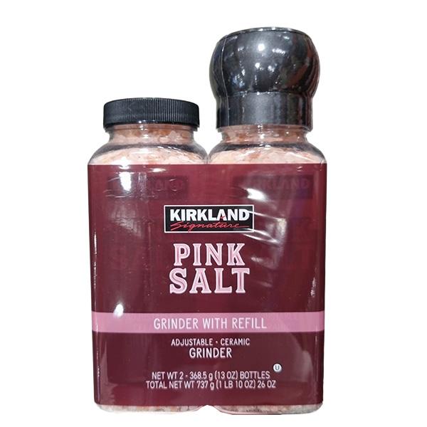 Kirkland Signature Pink Salt Grinder & Refill 737g