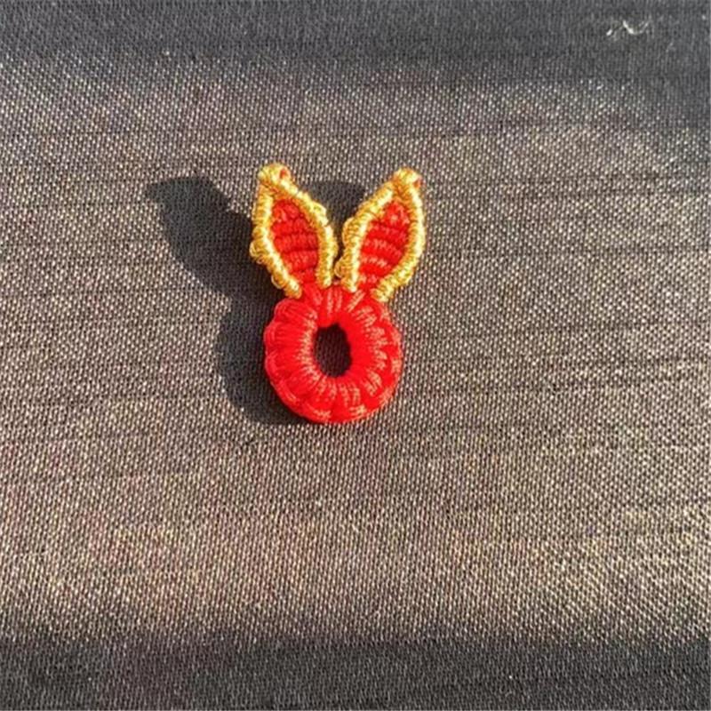 Hand Rope, Rabbit Ear Finished Bracelet Rope Diy String Punching Accessories, Gifts