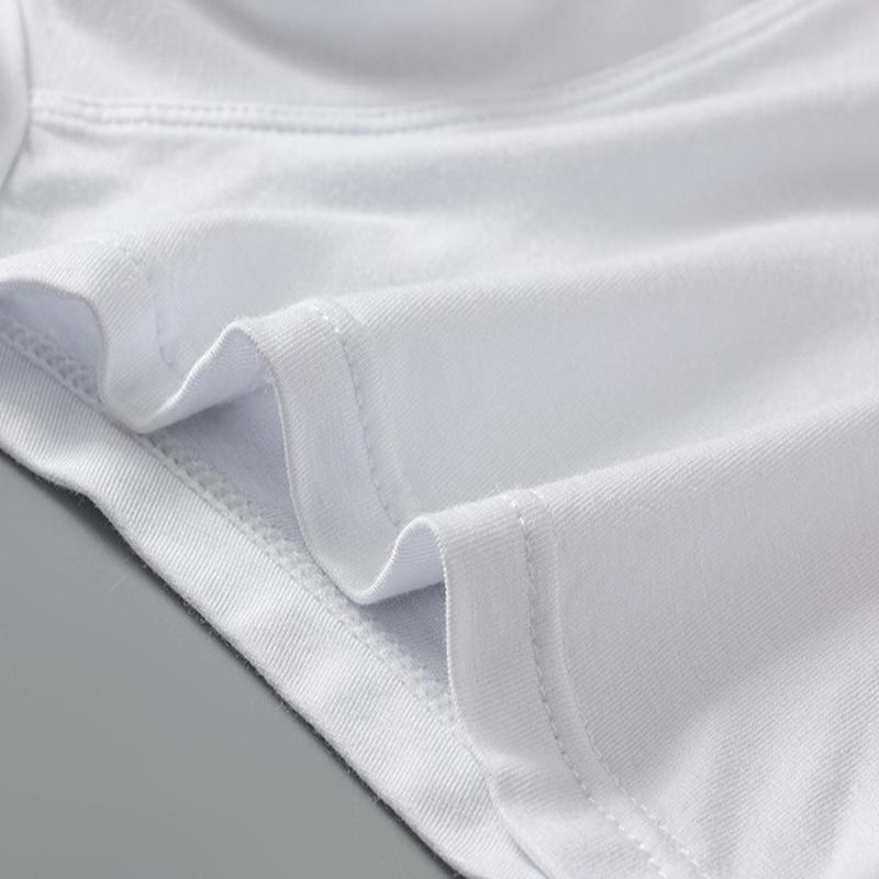 3 Pcs Big Size Men's Underwear Bamboo Fiber Panties Boxer Briefs Modal Underpants Boy Undies Undershorts Solid Color Knickers L XL 2XL 3XL 4XL