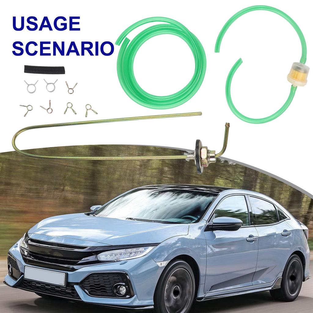 1 Set Car Fuel Line Standpipe Kit Filter For Chinese Diesel Heater Extra Capacity Tank Automotive Accessories