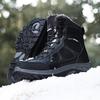 Men's Shoes Platform Thick Plush Warm Snow Boots Male Outdoor Non Slip Winter Ankle Boots