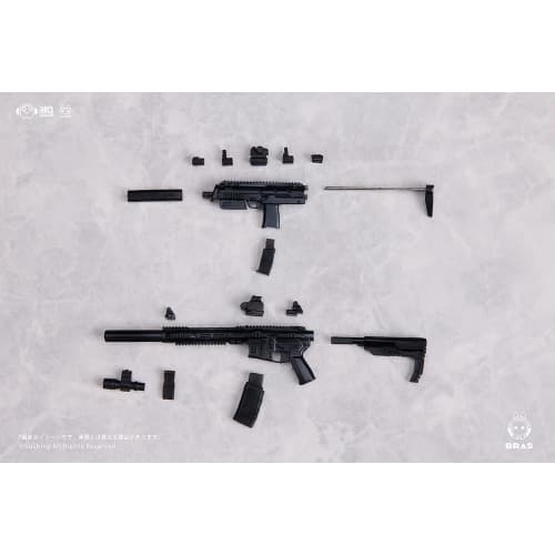 Solarain Bunny Rapid Action Squad Commando Belka Parts Assembly Plastic Model 1/12 Scale Pre-painted Movable Figure