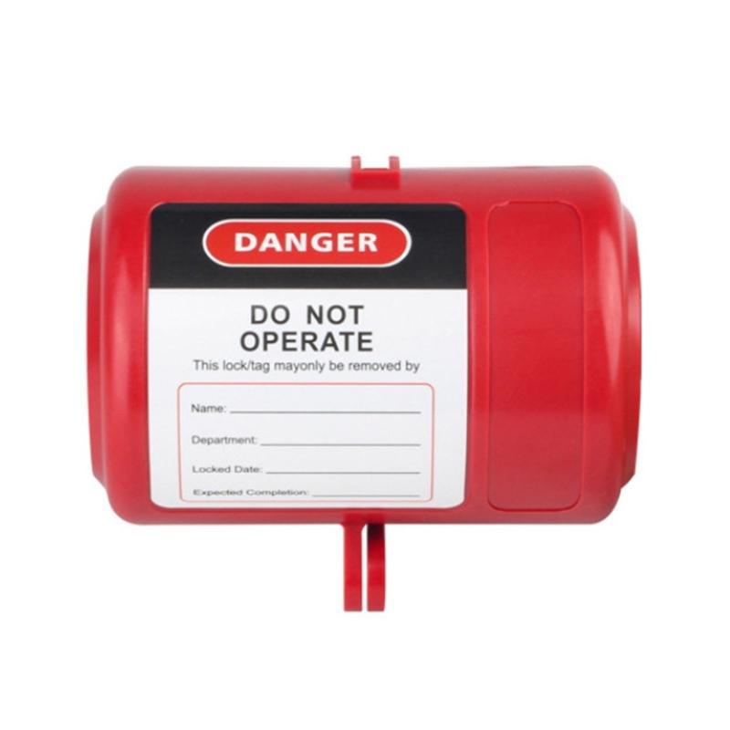 Plastic Tagout Plug Power Lock Plug Lockout Device Industrial Household Plug Lock Plug Lockout with Locking Label