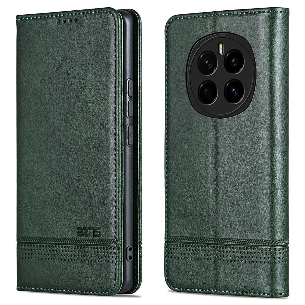 For Honor Magic7 5G Case Cowhide Texture PU Leather Wallet Phone Cover