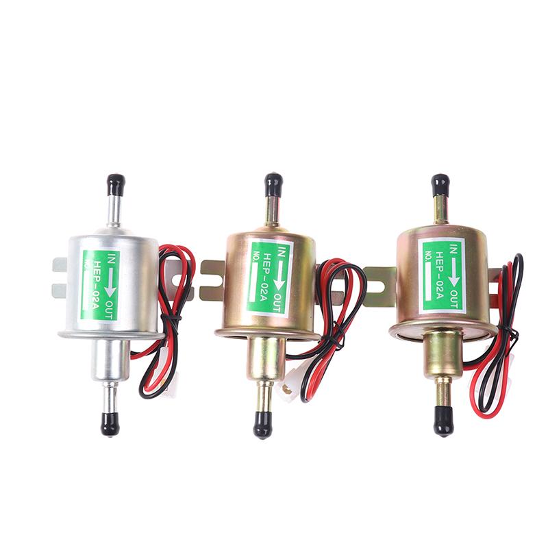 Universal Diesel Petrol Gasoline Electric Fuel Pump Hep-02A 12V 24V Motorcycle
