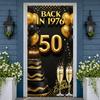 Party Celebration Backdrop Glitter Design 50th Birthday Banner Adult Birthday Banner 50th Birthday Theme Banner For Adult