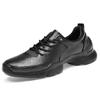 Genuine Leather Men's Casual Shoes Non-slip Outdoor Shoes Lightweight Walking Footwear All-match Sports Shoes New Male Sneakers