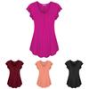 Casual Womens Summer Dress With Pleated Skirt And Ruffle Sleeves For Spring Fashion