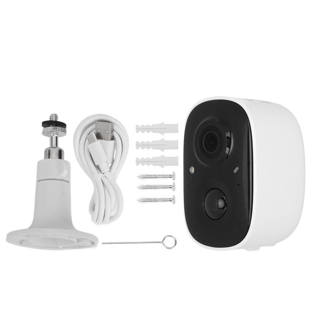 2MP Wireless Battery Camera Full Color Monitoring Security Camera IP65 Proof