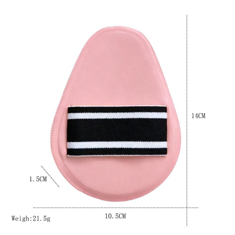 Extra Large Lotion Sunscreen Ointment Applicator Soft Leather Surface Puff Body Cleaner Shower Brush Sunscreen Applicator