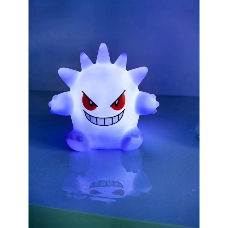 Pokemon Pikachu Nattlys Glødende Leketøy for Barn Pokemon Pikachu Søt Nattbordslampe Barnas Bursdags Julegave