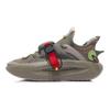 Li Ning Cloud Travel Comfortable Versatile Non-Slip Wear-Resistant Low-Top Sports Casual Shoes Men Sneakers Walnut-Brown AGBR069-3