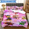 3PCS Paw Patrol: Heroic Rescue Bedding Set 2D Printing (Includes 1 Duvet Cover + 2 Pillowcases Coreless), Bedroom decor,Fan gift
