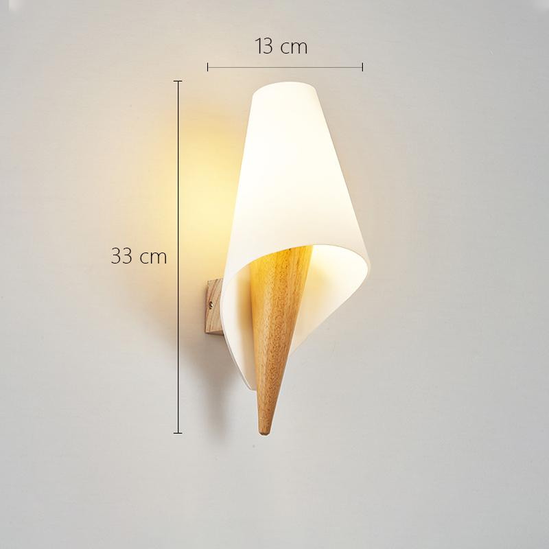 

Бра из дерева, лампа на прикроватной тумбочке, лестница, аппликация, настенные светильники в стиле скандинавского искусства в стиле ар-деко, светодиодные настенные светильники Lampada Da Parete