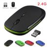 Portable 2.4GHz Wireless Mouse + USB Receiver 1600DPI 10m Gaming Mouse for Macbook Laptop PC