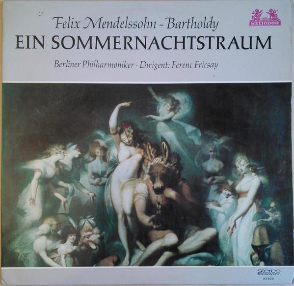 

LP Record FELIX MENDELSSOHN-BARTHOLDY - BERLI - Ein Sommernachtstraum 89629 Heliodor 1966 Germany Classical Used