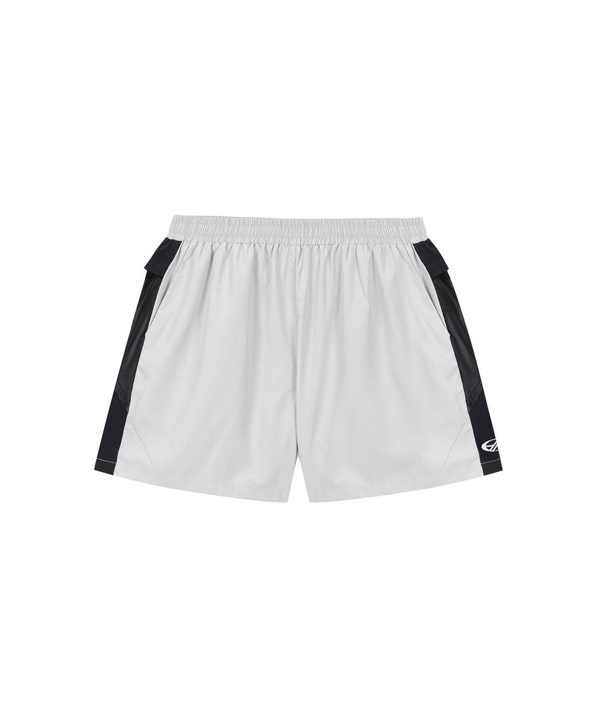 Hyeonpiteu Unity Shell Shorts-[Gray]