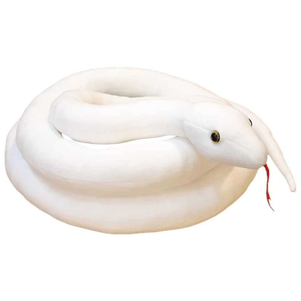 Realistic Snake Python Plush Toy, Body Pillow, Cushion, Figurine, Doll, Cute Animal, Sewn, Fluffy, Soft, Interior Decor, Store Decoration, Toy,