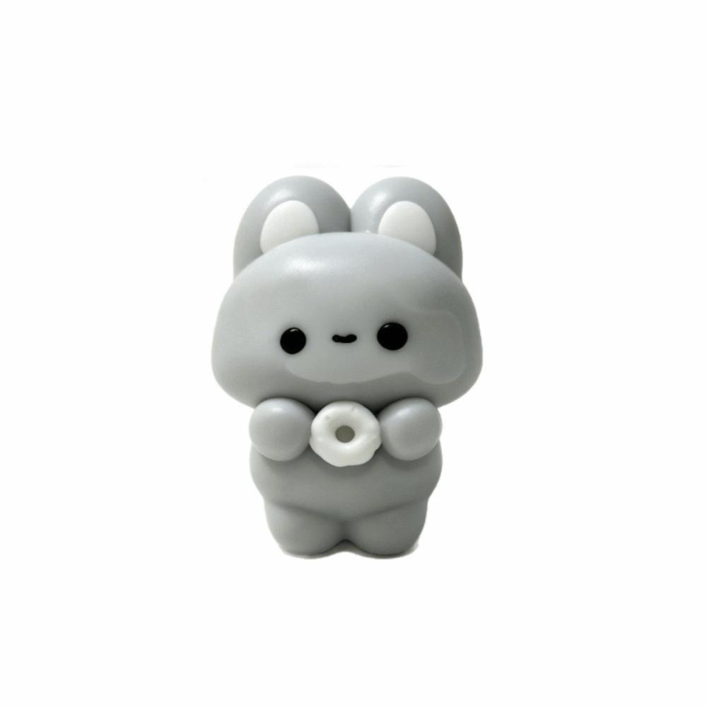 Slow Rising Squeeze Toy Keyring Food Grade Silicone Fidget Toy Kawaii Squishy Toy Keychain Adults