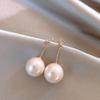 Luxe Pearl Rhinestone Earrings: Trendy Korean-Inspired Studs with Elegant Design