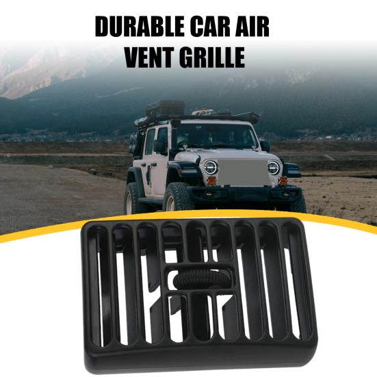 AC Vent Outlet Grille for Jeep 1997-2006, Dashboard Air Conditioning Louver, Replacement Air Outlet, Replaces 5FS10LAZAB