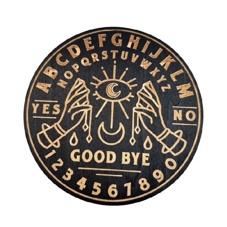 Holz Pendelbrett für Divination Mondenergie Platten Meditation Hexerei Zubehör Altar Metaphysische Astrologie Rituale