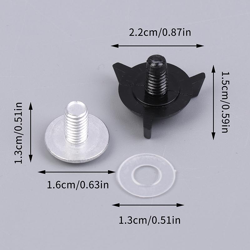 8Pcs/Set Motocross Hat Accessories Screws Special Screw For Off Roads Helmet Aluminum Helmet Visor Screws