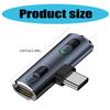 2 in 1 Type-C to Headphone Adapter USB C to Headphone Type-C Charging Adapter Universal for Phone Tablet