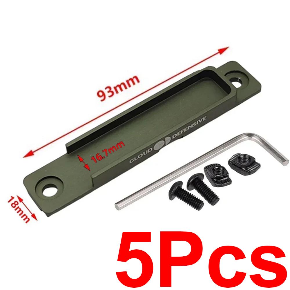 Tactical Metal Slot Flashlight Mount Base for MLOK System Hunting Shooting CS Game Accessories M300/M600 SF Port DBAL-A2 Switch2