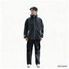 Unisex Full-Body Rainproof Raincoat and Pants Set for Outdoor Activities