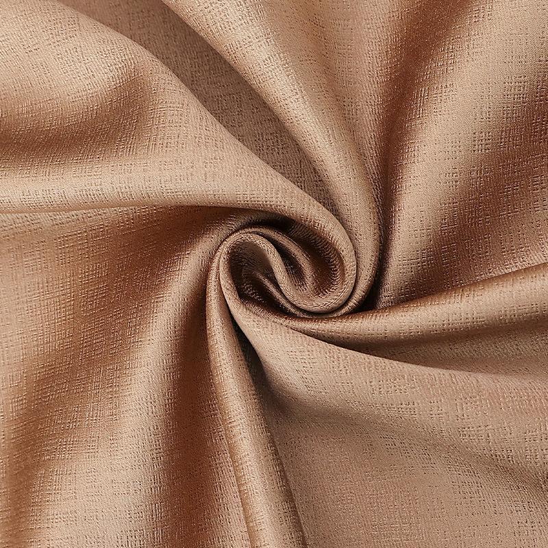European-Style Bedroom Bay Window Color Matching Curtains Sunscreen Full Shading Sunshade Insulation Fabric Cream Finished Product