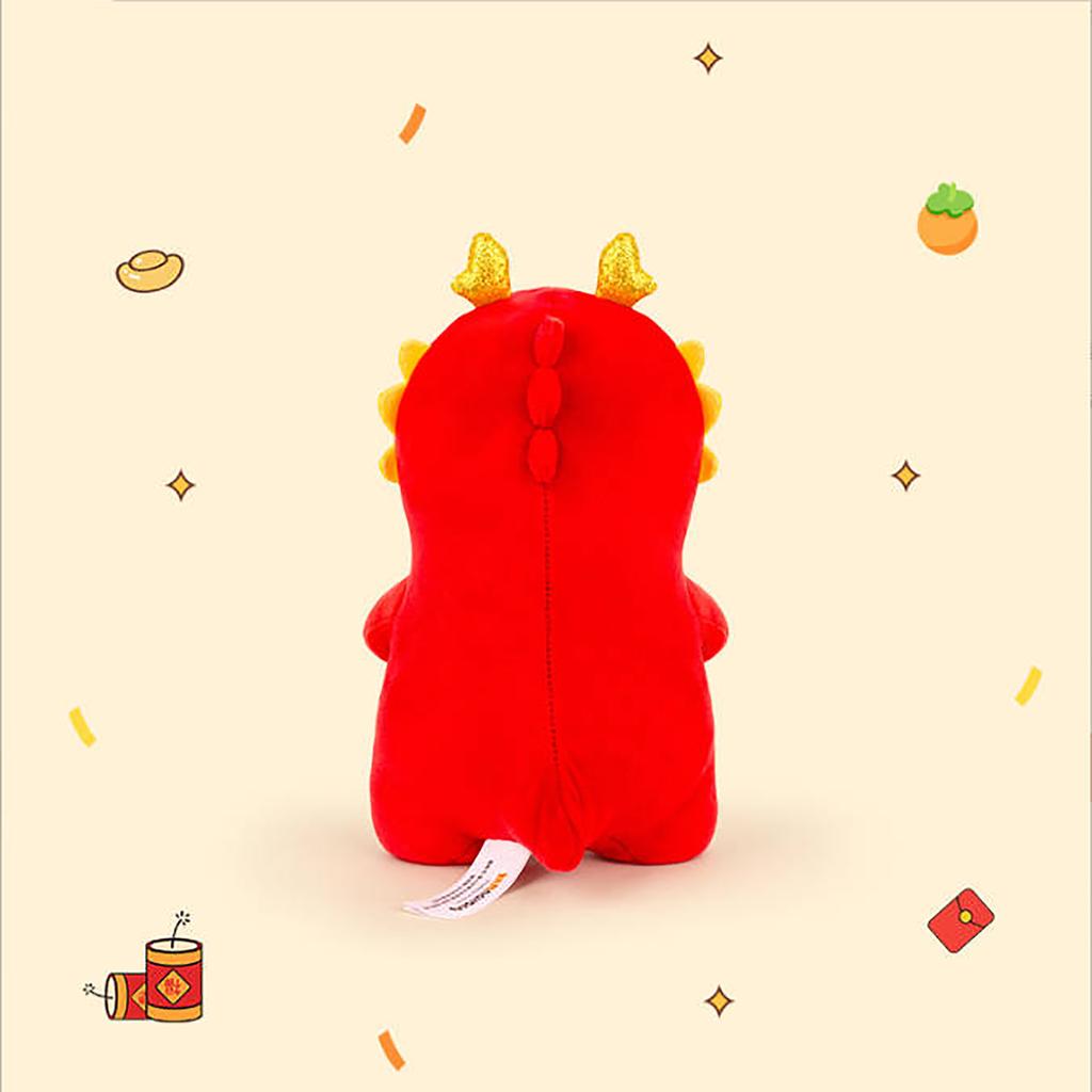 Milk Dragon Plush Doll Toy Dinosaur Cartoon Doll Doll Machine Gift Box  Mascot