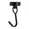 Heavy Duty Magnetic Hook, Strong Neodymium Magnets Hooks For Home, Refrigerator, Grill, Kitchen,Key Holder,Black, Multi-Purpose