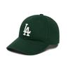 MLB Cotton Baseball Caps Unisex Olive Green Fashion 3ACP6601N-07GNS