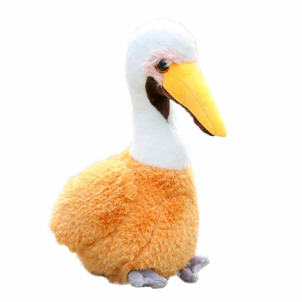 Pelican Character Plushie Toys With Short Fleece Fabric For Gift Comfort Doll