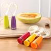 Candy Colored Multifunctional Fruit Pulp Excavated Spoon Splitter Seeded Kitchen Utensil Strip Cutter Plastic Fruit Dig Spoon
