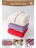 Fleece-Lined Thermal Cardigan and Thick Winter Coat for Middle-Aged and Elderly Women