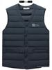 Men's Plus Size Cotton Vest - Sleeveless, Warm, Casual Fit for Seniors - Ideal for Autumn and Winter