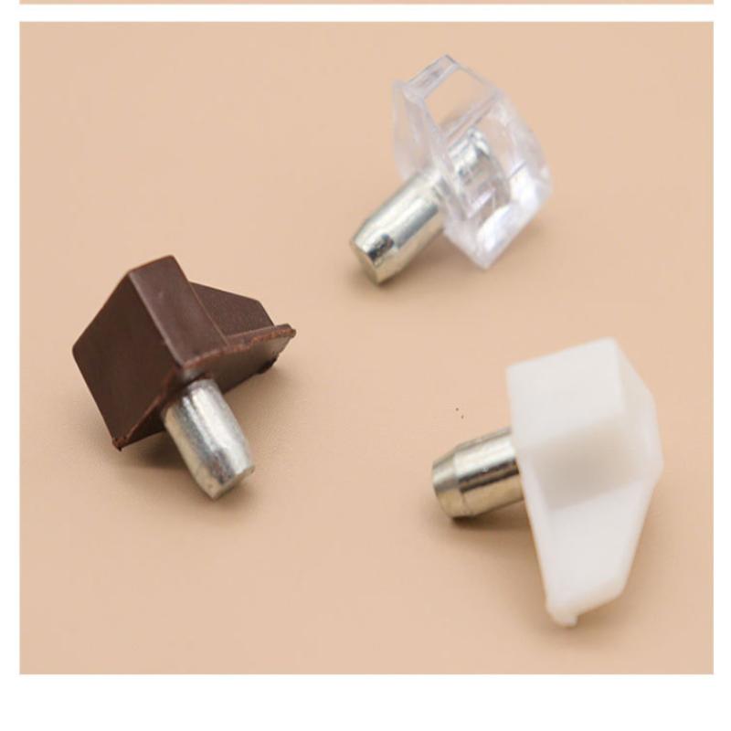 50/100Pcs Clapboard Layer Support Pins/Plastic Cabinet Shelf Support Peg/Fixing Partition Pin Holder/Shelves Support Pegs Pins